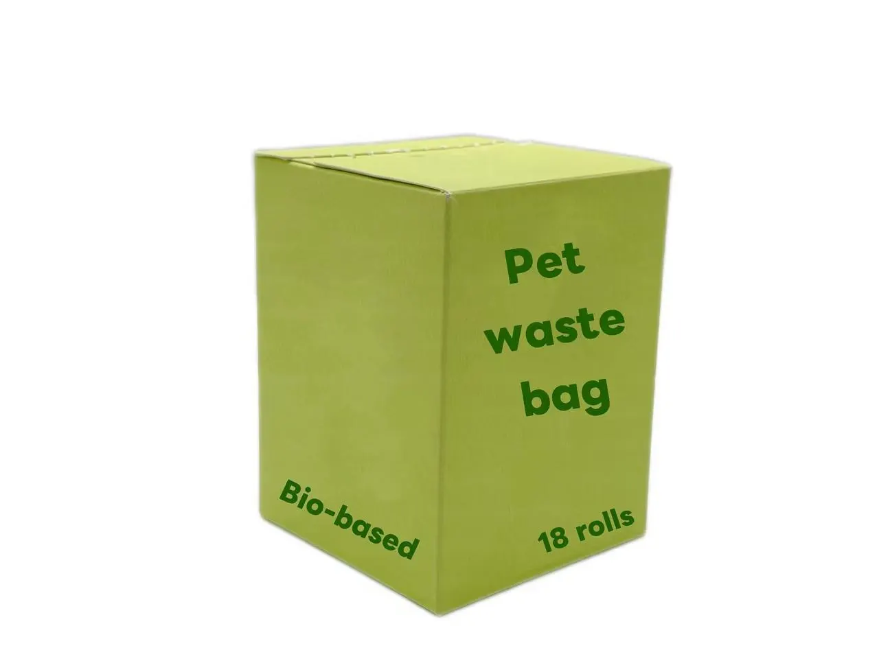 Bio-Based Poop Bag Rolls — 20 Rolls Box